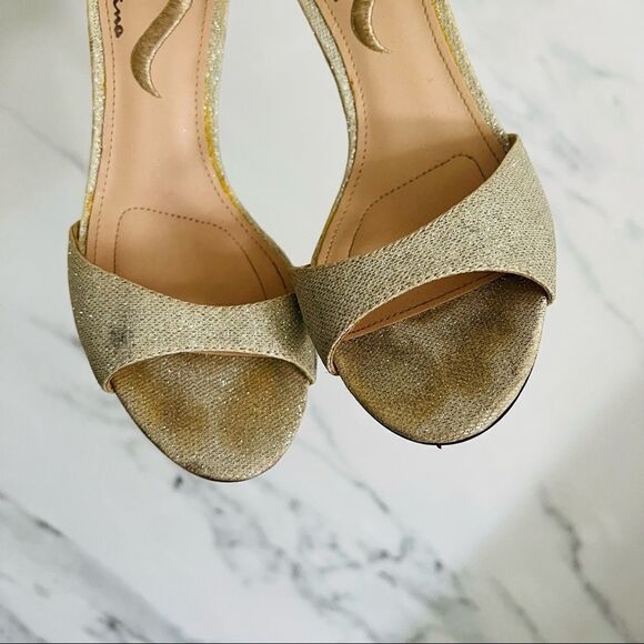 Nina jeweled Ankle Strap Heeled Sandals Size 7M - Picture 2 of 7